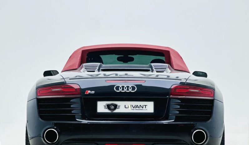 Audi R8 SPYDER V8 / GCC / 2014 / VERY LOW MILEAGE / MINT CONDITION / FULL SERVIES HISTORY full