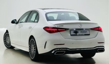 MERCEDES C200 PREMIUM PLUS / 2024 / GCC/ LOW MILEAGE / UNDER WARRANTY AND SERVICE PACKAGE full