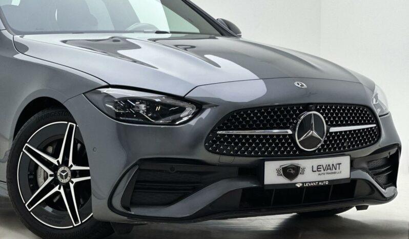 Mercedes C200 / 2024 / Gcc / Low Mileage / Premium / Under Warranty And Service Package full