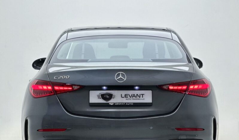 Mercedes C200 / 2024 / Gcc / Low Mileage / Premium / Under Warranty And Service Package full