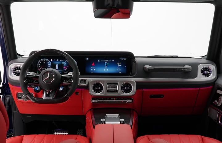MERCEDES G63 2025 BLUE MAET full