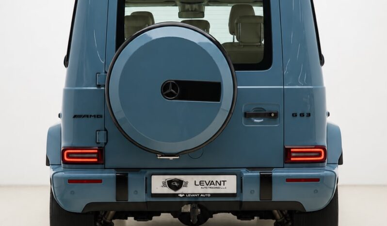 MERCEDES G63 2022 CHINA BLUE GCC full