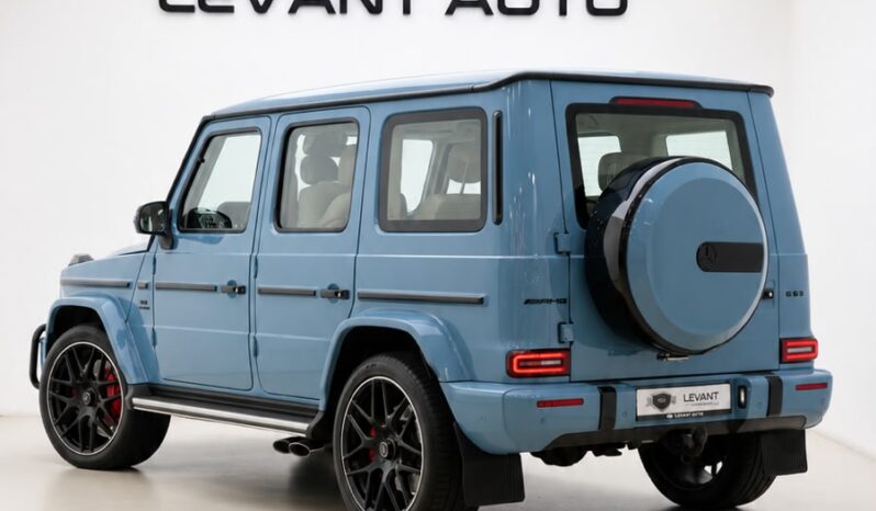 MERCEDES G63 2022 CHINA BLUE GCC full