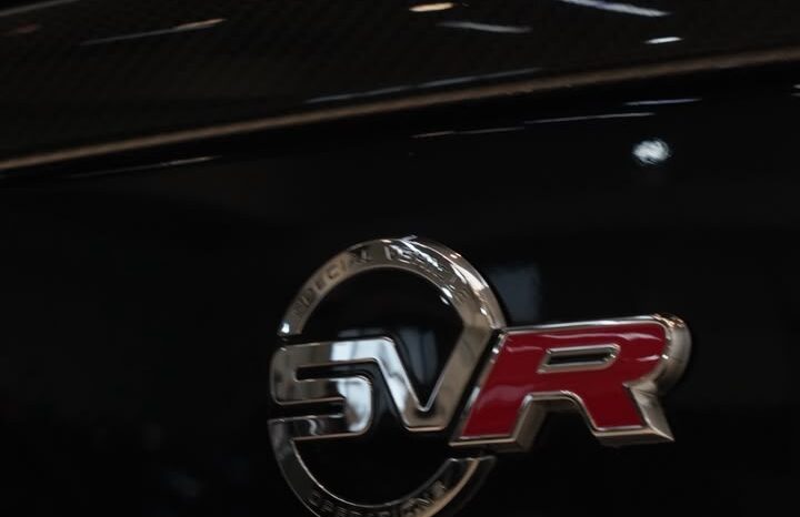 RANGE ROVER SVR 2021 full