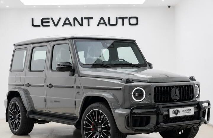 MERCEDES G63 MODEL 2027 GCC UNDER WARRANTY