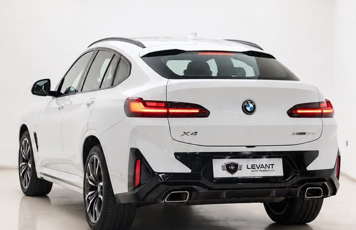 BMW X4 2025 GCC UNDER WARRANTY full