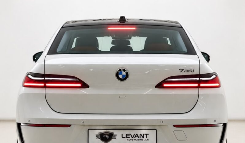 BMW 735I GCC UNDER WARRANTY full