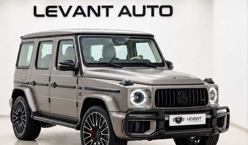 MERCEDES G63 2027 GCC UNDER WARRANTY BRAND NEW