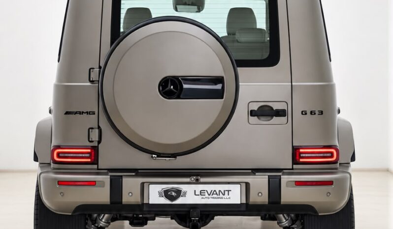 MERCEDES G63 2027 GCC UNDER WARRANTY BRAND NEW full