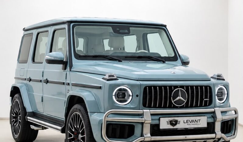 MERCEDES G63 BRAND NEW 2027 GCC UNDER WARRANTY AND SERVICE