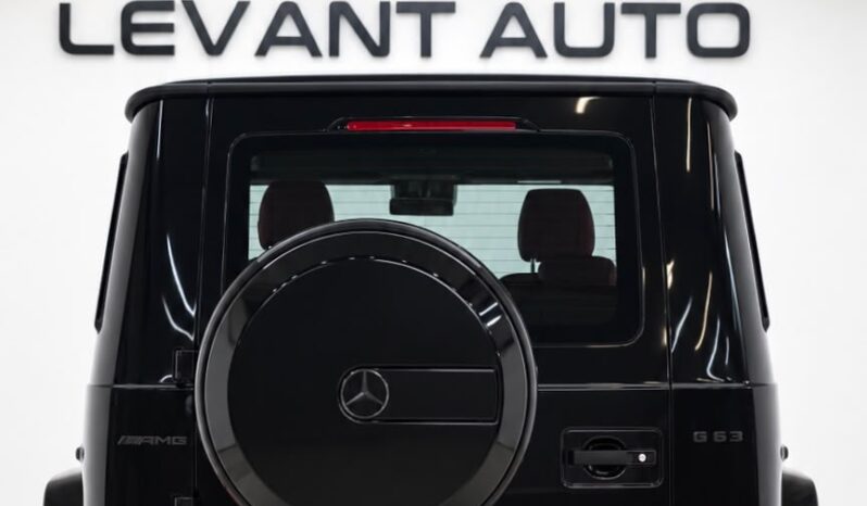 MERCEDES G63 2022 GCC UNDER WARRANTY AND SERVICE full